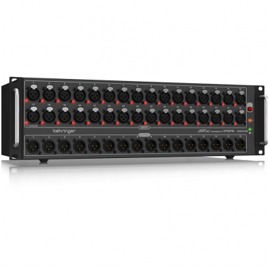 Behringer S32 - I/O Box with 32 Remote-Controllable MIDAS Preamps, 16 Outputs and AES50 Networking featuring KLARK TEKNIK SuperMAC Technology 1 Behringer S32 - I/O Box with 32 Remote-Controllable MIDAS Preamps, 16 Outputs and AES50 Networking featuring KLARK TEKNIK SuperMAC Technology 1