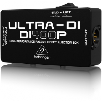 Behringer ULTRA-DI DI400P High-Performance Passive DI-Box 2 Behringer ULTRA-DI DI400P High-Performance Passive DI-Box 2