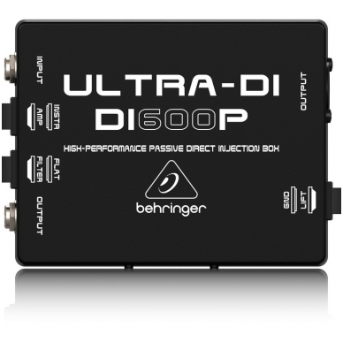 Behringer ULTRA-DI DI600P High-Performance Passive DI-Box