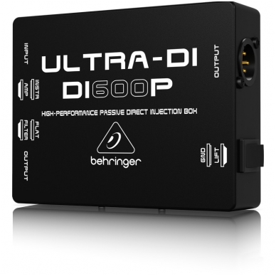 Behringer ULTRA-DI DI600P High-Performance Passive DI-Box 2
