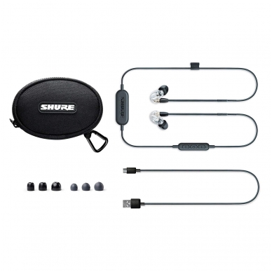 Wireless Sound Isolating Earphones - Shure SE215-CL-BT1-EFS 1