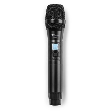BEVIELĖ 8-NIŲ RANKINIŲ MIKROFONŲ SISTEMA POWER DYNAMICS PD528 UHF 179.020 4