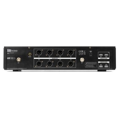 BEVIELĖ 8-NIŲ RANKINIŲ MIKROFONŲ SISTEMA POWER DYNAMICS PD528 UHF 179.020 3 BEVIELĖ 8-NIŲ RANKINIŲ MIKROFONŲ SISTEMA POWER DYNAMICS PD528 UHF 179.020 3