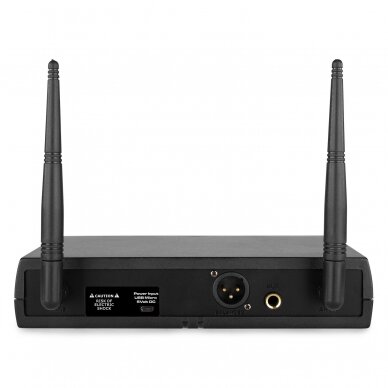 WIRELESS MICROPHONE UHF 16CH WITH 1 BODYPACK - Vonyx - WM61B 179.261 3