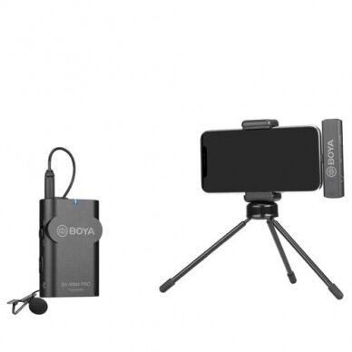 Wireless Microphone System For iOS devices - BOYA - BY-WM4 PRO K3 Wireless Microphone System For iOS devices - BOYA - BY-WM4 PRO K3