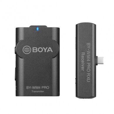 Wireless Microphone System For Android and other Type-C devices - Boya - BY-WM4 PRO K5 1