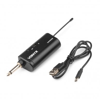 VONYX WM55B WIRELESS BODYPACK MICROPHONE PLUG-AND-PLAY SET UHF 179.202 5