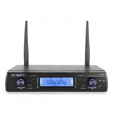 WIRELESS MICROPHONE UHF 16CH WITH 2 HANDHELD MICROPHONES 3 WIRELESS MICROPHONE UHF 16CH WITH 2 HANDHELD MICROPHONES 3