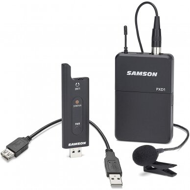 USB Digital Wireless System - Samson - XPD2 Lavalier USB Digital Wireless System - Samson - XPD2 Lavalier