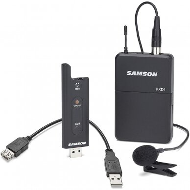 USB Digital Wireless System - Samson - XPD2 Lavalier