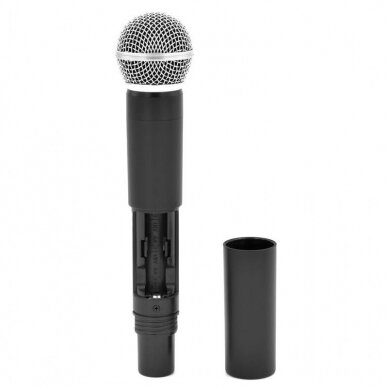 BEVIELIŲ MIKROFONŲ SISTEMA DNA DJ-DUAL-VOCAL 3