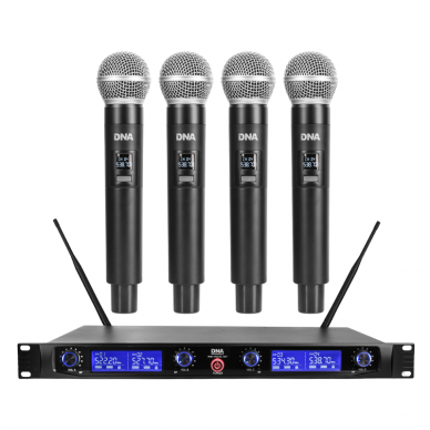 BEVIELIŲ MIKROFONŲ SISTEMA DNA WM4 VOCAL SET