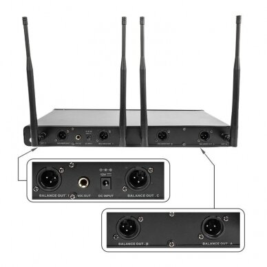NN WMIC4 WIRELESS MICROPHONE SYSTEM 6 NN WMIC4 WIRELESS MICROPHONE SYSTEM 6