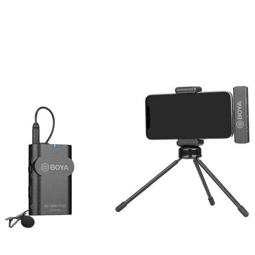 Wireless Microphone System For iOS devices - BOYA - BY-WM4 PRO K3 Wireless Microphone System For iOS devices - BOYA - BY-WM4 PRO K3