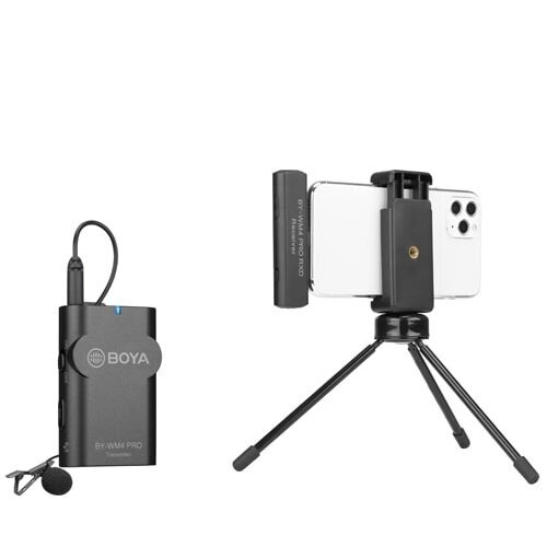 Wireless Microphone System For iOS devices - BOYA - BY-WM4 PRO K3 1