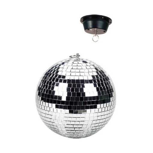 BEAMZ - MIRROR BALL 30CM WITH MOTOR 151.336 BEAMZ - MIRROR BALL 30CM WITH MOTOR 151.336