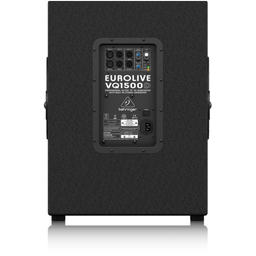 Aktyvi žemų dažnių kolonėlė - Behringer Eurolive VQ-1500D 2 Aktyvi žemų dažnių kolonėlė - Behringer Eurolive VQ-1500D 2