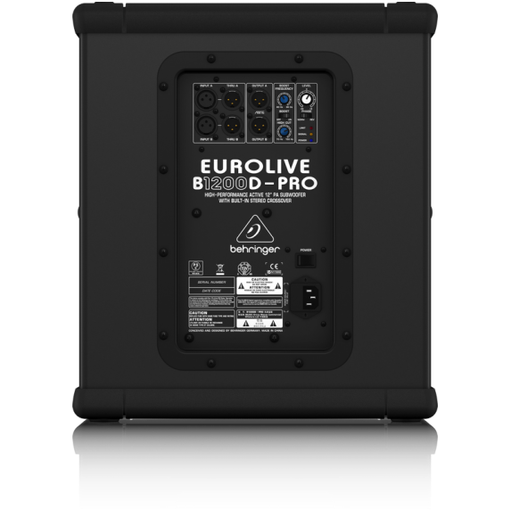 Žemų dažnių kolonėlė - Behringer Eurolive B-1200D 3 Žemų dažnių kolonėlė - Behringer Eurolive B-1200D 3