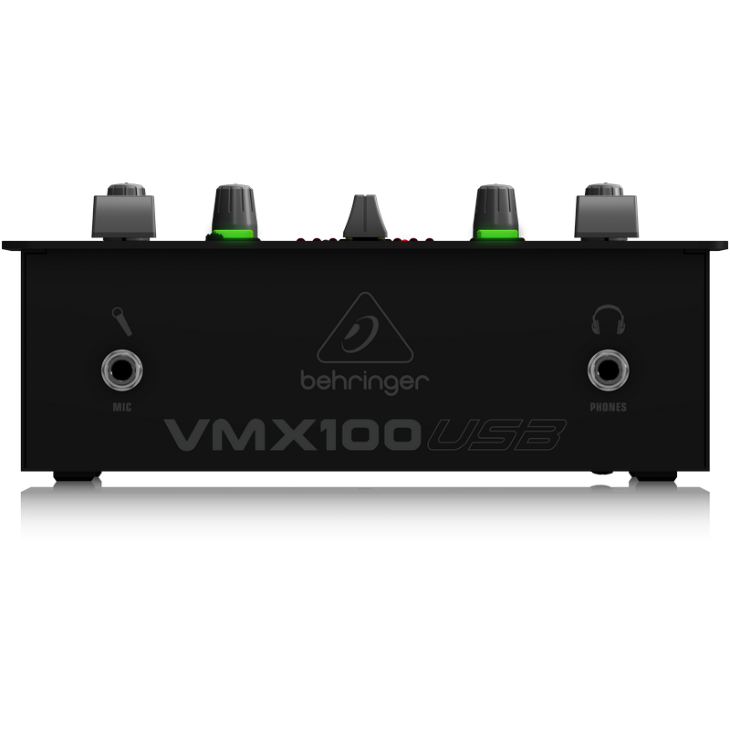 Behringer Pro Mixer VMX-100USB 2-CH DJ Mixer 4 Behringer Pro Mixer VMX-100USB 2-CH DJ Mixer 4