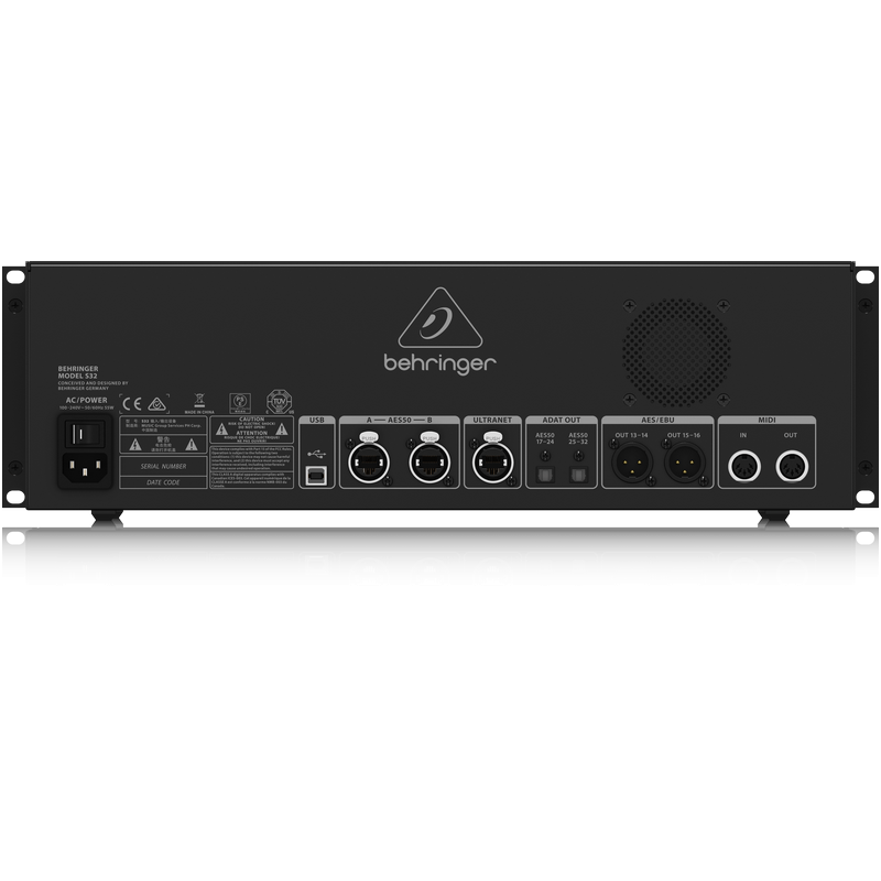 Behringer S32 - I/O Box with 32 Remote-Controllable MIDAS Preamps, 16 Outputs and AES50 Networking featuring KLARK TEKNIK SuperMAC Technology 3 Behringer S32 - I/O Box with 32 Remote-Controllable MIDAS Preamps, 16 Outputs and AES50 Networking featuring KLARK TEKNIK SuperMAC Technology 3