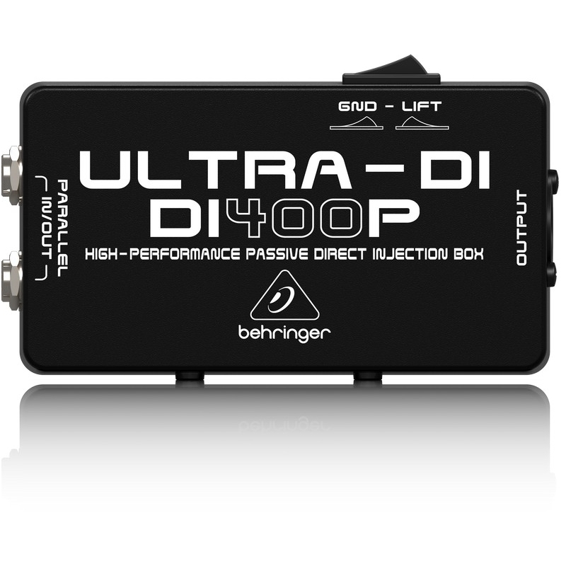 Behringer ULTRA-DI DI400P High-Performance Passive DI-Box Behringer ULTRA-DI DI400P High-Performance Passive DI-Box