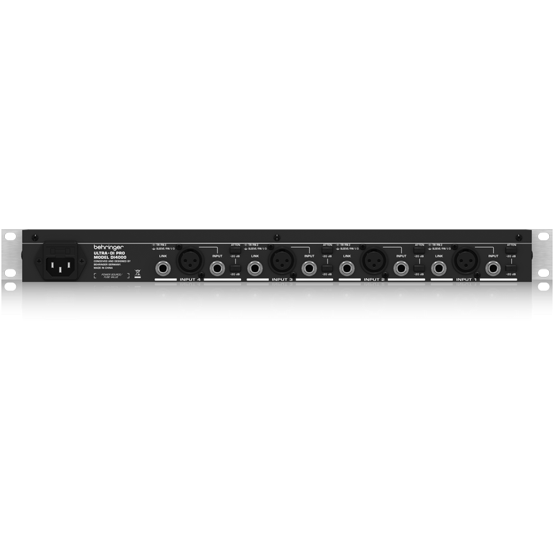 Behringer ULTRA-DI PRO DI4000 Professional 4-Channel Active DI-Box B-STOCK 4 Behringer ULTRA-DI PRO DI4000 Professional 4-Channel Active DI-Box B-STOCK 4