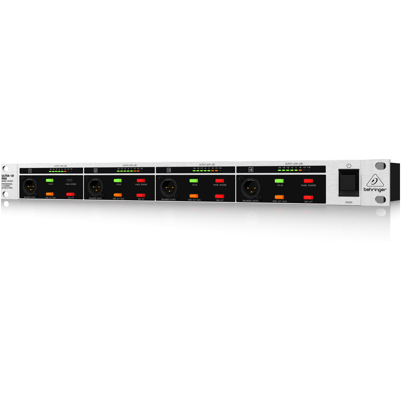 Behringer ULTRA-DI PRO DI4000 Professional 4-Channel Active DI-Box B-STOCK 2 Behringer ULTRA-DI PRO DI4000 Professional 4-Channel Active DI-Box B-STOCK 2