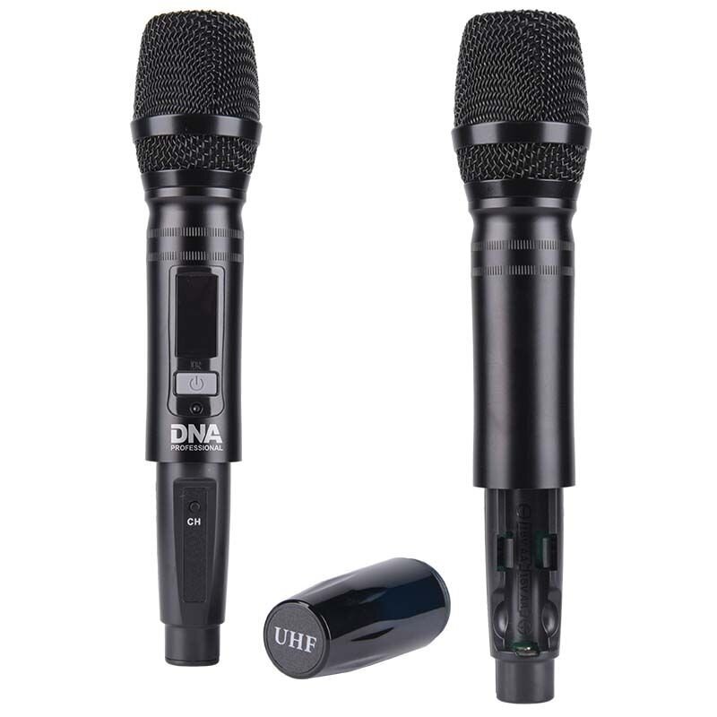 DNA MIXMIC-2 MIXER USB BLUETOOTH WIRELESS MICROPHONES SET 6