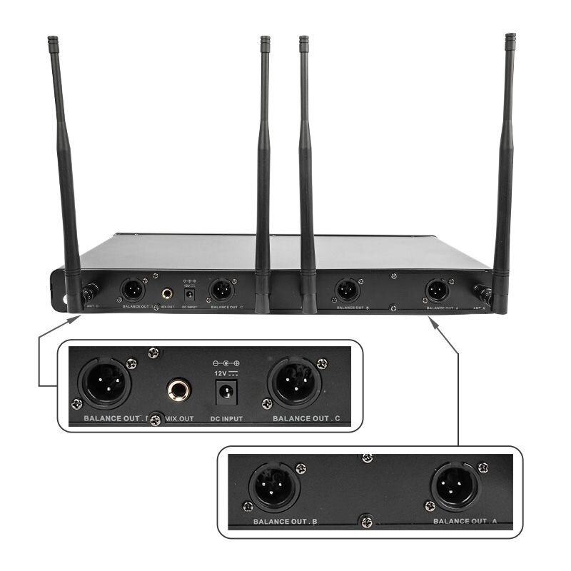 NN WMIC4 WIRELESS MICROPHONE SYSTEM 6 NN WMIC4 WIRELESS MICROPHONE SYSTEM 6