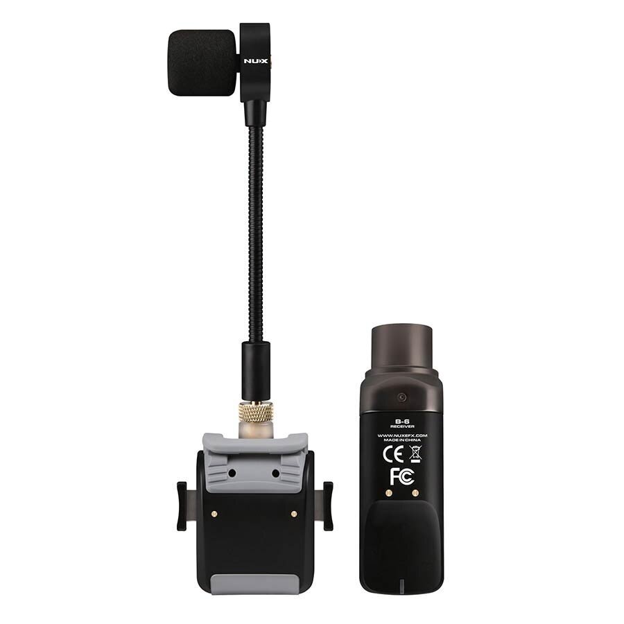 NUX B-6 WIRELESS MICROPHONE FOR SAXOPHONE (2,4 GHz) 2 NUX B-6 WIRELESS MICROPHONE FOR SAXOPHONE (2,4 GHz) 2