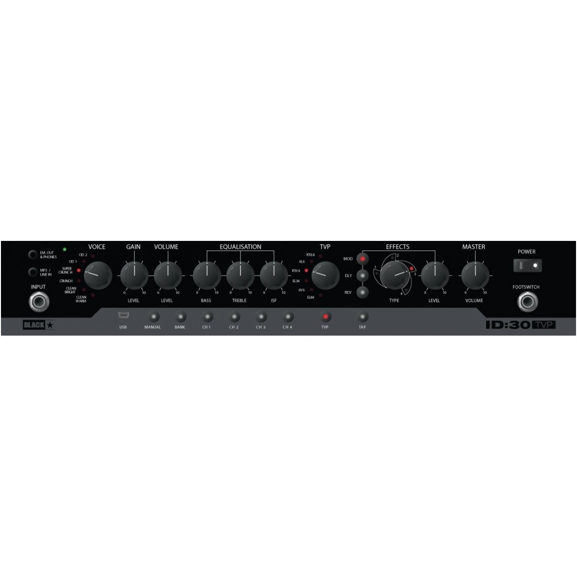 Blackstar ID:30 TVP 30W 12" Combo Modeling Amp 1
