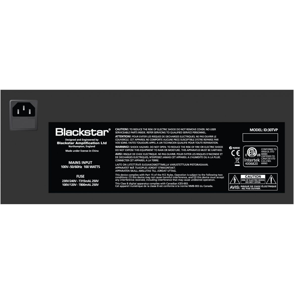 Blackstar ID:30 TVP 30W 12" Combo Modeling Amp 2 Blackstar ID:30 TVP 30W 12" Combo Modeling Amp 2