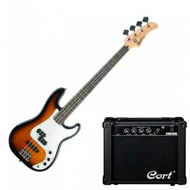 CORT CBP-PJ PACK BASS GUITAR 1 CORT CBP-PJ PACK BASS GUITAR 1