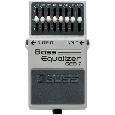 Boss GEB-7 7-band Bass EQ Pedal Boss GEB-7 7-band Bass EQ Pedal