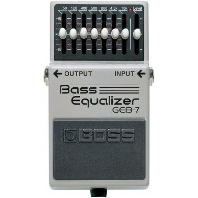 Boss GEB-7 7-band Bass EQ Pedal