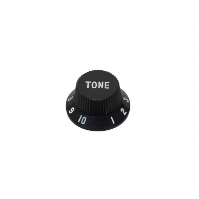 Boston KB-1726-T Tone Bell Knob - Black Boston KB-1726-T Tone Bell Knob - Black