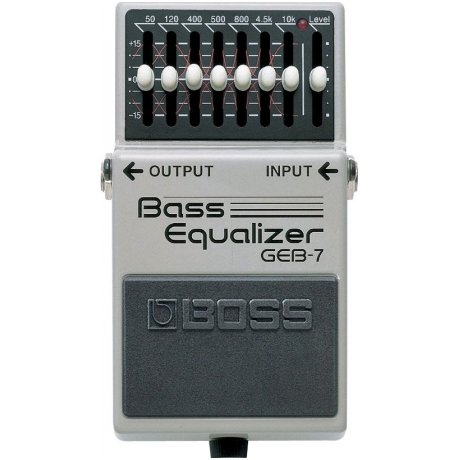 Boss GEB-7 7-band Bass EQ Pedal Boss GEB-7 7-band Bass EQ Pedal
