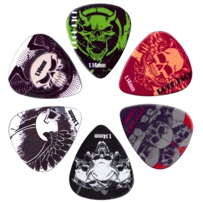 BRAUKTUKŲ RINKINYS BOSTON BRP6-114 6-PIECE ROCK PICKS KIT - 1.14MM
