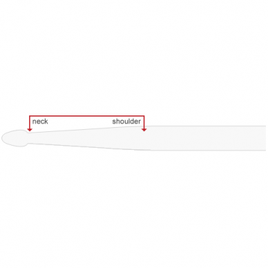 BŪGNŲ LAZDELĖS VIC-FIRTH-2B-HICKORY AMERICAN CLASSIC 1