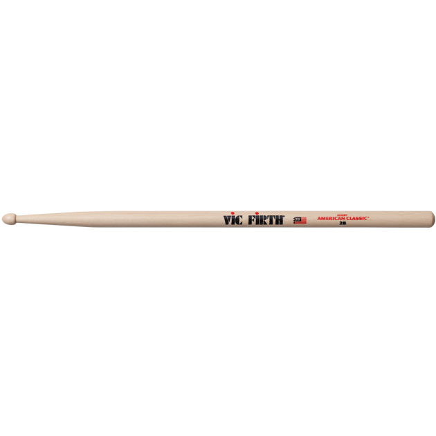 BŪGNŲ LAZDELĖS VIC-FIRTH-2B-HICKORY AMERICAN CLASSIC BŪGNŲ LAZDELĖS VIC-FIRTH-2B-HICKORY AMERICAN CLASSIC