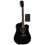 Cort MR-100F MR Series Dreadnought - Black Satin Cort MR-100F MR Series Dreadnought - Black Satin