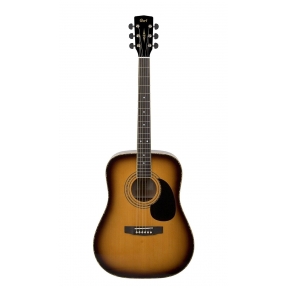 Akustinė Gitara Cort AD-880 Standard Series Dreadnaught Sunburst