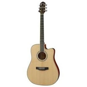 Crafter HDC-100SEQ/NT Natural Electro-Acoustic Guitar