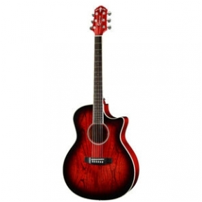 Crafter EG-110CEQ/RS Red Sunburst Electro-Acoustic Guitar