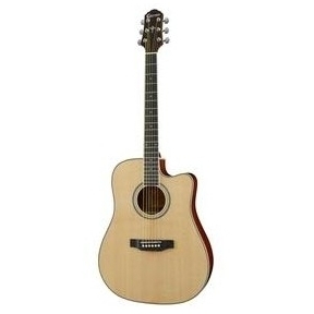 Crafter HDC-100SEQ/NT Natural Electro-Acoustic Guitar