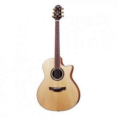 Akustinė gitara Crafter GLXE-3000/OV Solid Ovangkol Electro-Acoustic Guitar