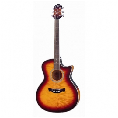 Crafter GCL-80/TS Tobacco Sunburst Electro-Acoustic Guitar Crafter GCL-80/TS Tobacco Sunburst Electro-Acoustic Guitar