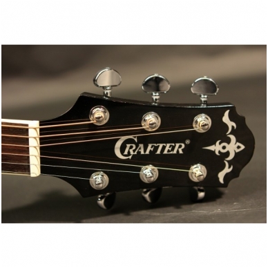 Acoustic Guitar Crafter MD-58/BK Black  3