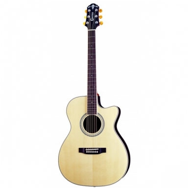 Akustinė Gitara Su Pajungimu Crafter TV-300CEQ/N Natural Akustinė Gitara Su Pajungimu Crafter TV-300CEQ/N Natural