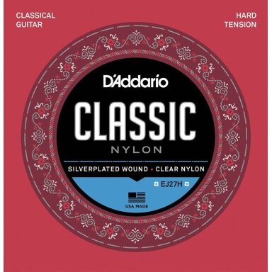 D'Addario EJ-27H Student Nylon Hard Tension
